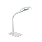 Vit skrivbordslampa modern, Ulyssae, 5W, 3500K LED, med brytare