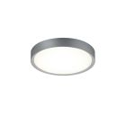 Silver taklampa badrum plast, Evelina, 18W, 3000K LED, IP44