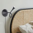 Svart bordslampa modern, Yelaisa, 3W, 3000K LED, med brytare