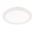 Vit plafond modern, Gistrup, 15W, 3000K LED, IP44, 3 stegs dimmer