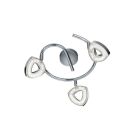 Krom vägglampa modern, Vayannah, 4,5W, 3000K LED