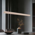 Beige fönsterlampa modern, Wishal, 29W, white switch LED, 3 stegs dimmer