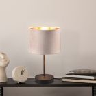 Beige bordslampa modern, Ercan