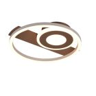 Brun plafond design, Jantuano, 22W, 3000K LED