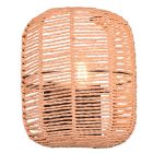 Brun vägglampa vintage, Elham