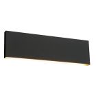 Antracit up down vägglampa modern, Coscon, 6W, 3000K LED