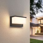 Antracit utelampa modern, Slimane, 13W, 3000K LED, IP54