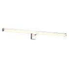Krom vägglampa modern, Celal, 11,5W, 3000K LED, IP44