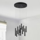 Svart fönsterlampa modern, Jessamy, 2,5W, 3000K LED