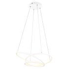 Vit fönsterlampa design, Teodore, 34W, white switch LED, 3 stegs dimmer