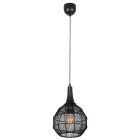 Svart fönsterlampa rustik, Rins