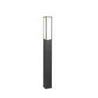 Antracit utelampa modern, Tessy, 15W, 3000K LED, IP54