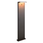 Antracit golvlampa utomhus med rörelsesensor modern, Patrique, IP54