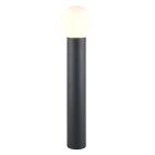 Antracit utelampa modern, Ouarda, IP44