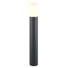 Antracit golvlampa utomhus med rörelsesensor modern, Ouarda, IP44