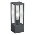 Antracit bordslampa utomhus modern, Sanna, IP44