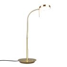 Mässing bordslampa modern, Bilge, 12W, justerbar ljusfärg LED, med brytare