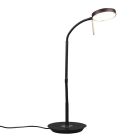 Svart bordslampa modern, Bilge, 12W, justerbar ljusfärg LED, med brytare