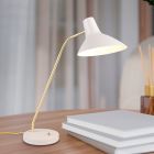 Vit skrivbordslampa klassisk, Merit