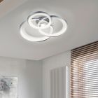 Krom plafond modern, Kendi, 36W, 3000K LED