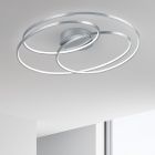 Nickel plafond modern, Sabra, 38W, 3000K LED