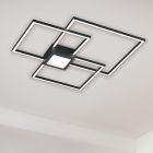 Antracit plafond modern, Kimoni, 38W, 3000K LED