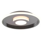 Krom taklampa badrum modern, Kayla, 35W, 3000K LED, IP44