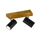 Svart spotlight tak modern, Kaso