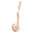 Brun vägglampa design, Quirinus, 11W, 4000K LED, med brytare