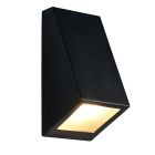 Svart utelampa modern, Orkun, IP44
