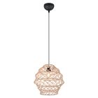 Brun fönsterlampa rustik, Liduina