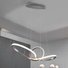 Nickel fönsterlampa modern, Jonny, 28W, 3000K LED