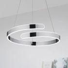 Krom fönsterlampa design, Resy, 37W, 4000K LED, 3 stegs dimmer