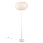 Beige golvlampa tyg, Vijay, med brytare