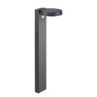 Antracit golvlampa utomhus solcell modern, Sunny, 4,5W, 3000K LED, IP44