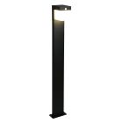 Svart golvlampa utomhus solcell modern, Kadija, 5,5W, 4000K LED, IP44