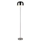 Nickel uppladdningsbar golvlampa modern, Dustin, 2,5W, 3000K LED, 3 stegs dimmer
