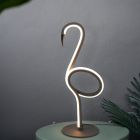 Svart bordslampa design, Puk, 6W, 3000K LED, med brytare