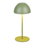 Grön uppladdningsbar bordslampa plast, Mikhail, 2W, 3000K LED, IP44, med beröringsdimmer