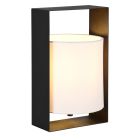 Svart bordslampa modern, Radhika, med brytare