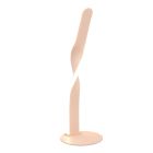 Brun bordslampa design, Quirinus, 10W, 4000K LED, med brytare