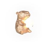 Guld bordslampa modern, Reduan, med brytare