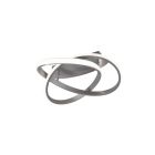 Nickel plafond modern, Sanura, 18W, 3000K LED