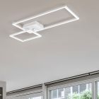 Vit plafond modern, Binc, 25W, 4000K LED