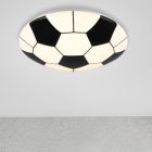 Vit taklampa barn modern, Fabiola, 12W, 3000K LED