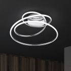 Krom plafond design, Marell, 36W, 4000K LED, 3 stegs dimmer
