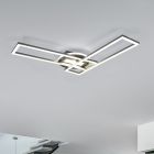Nickel plafond modern, Jadon, 30W, varm till kall vit justerbar LED