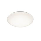 Vit taklampa badrum modern, Olabisi, 12W, 3000K LED, IP44