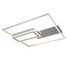Nickel plafond design, Shun, 32W, varm till kall vit justerbar LED