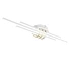 Vit plafond modern, Saloua, 20W, 4000K LED, 3 stegs dimmer